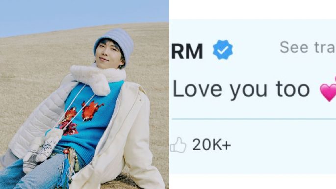 BTS: RM ama a ARMY y lo demuestra con TIERNOS comentarios (FOTO)