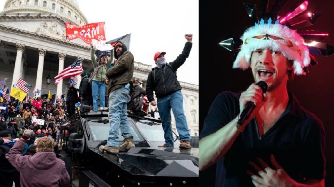 ¿Jamiroquai fue a las protestas del Capitolio en Estados Unidos?