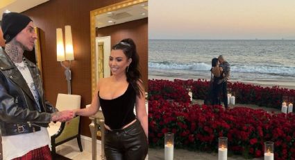 ¡SE CASAN!, Travis Barker, baterista de Blink 182, se compromete con Kourtney Kardashian (FOTOS)