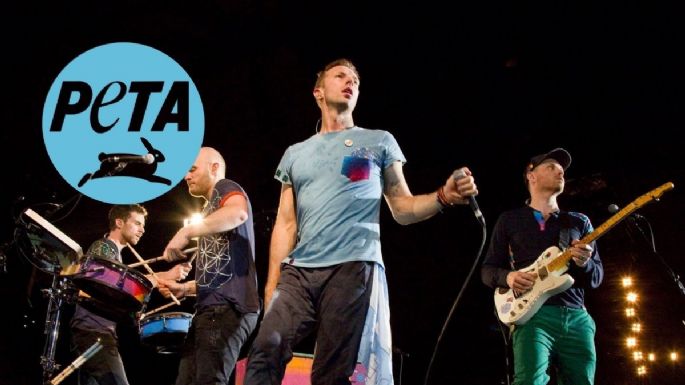 PETA le pide a Coldplay que venda sólo COMIDA VEGANA en sus conciertos del 'Music Of The Spheres World Tour'