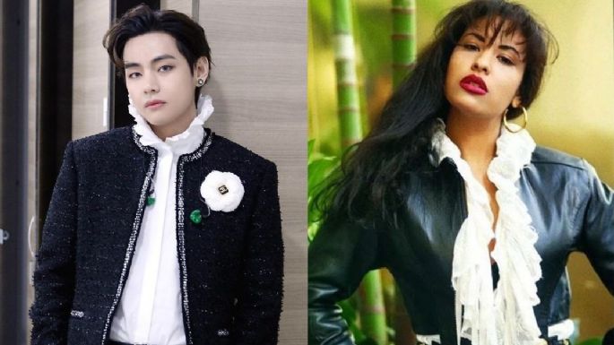 BTS: ARMY compara los outfits de V con Selena Quintanilla y el resultado es INCREÍBLE (FOTOS)