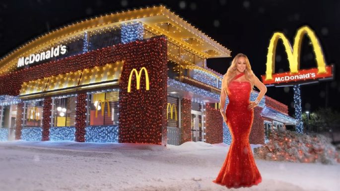 Mariah Carey se une a BTS y J Balvin, tendrá un MENÚ navideño en McDonald's