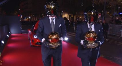 ¿Daft Punk regresa? confunden al icónico dúo con pilotos de Fórmula 1 en el Balón de Oro 2021