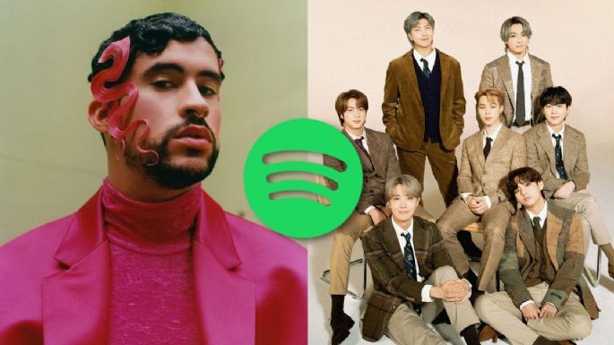 Del reggaetón al K Pop, Bad Bunny y BTS entre los artistas más reproducidos en Spotify Wrapped 2021