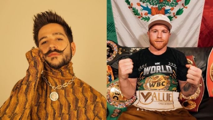 Saúl El 'Canelo' Álvarez celebra su aparición en el video de 'Pesadilla' de Camilo