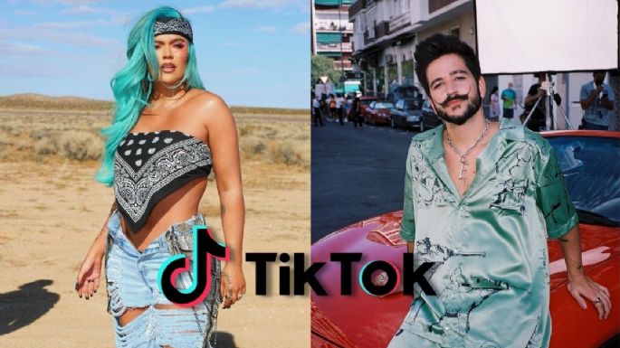 Camilo y Karol G encabezan lista de los latinos más reproducidos en TikTok 2021