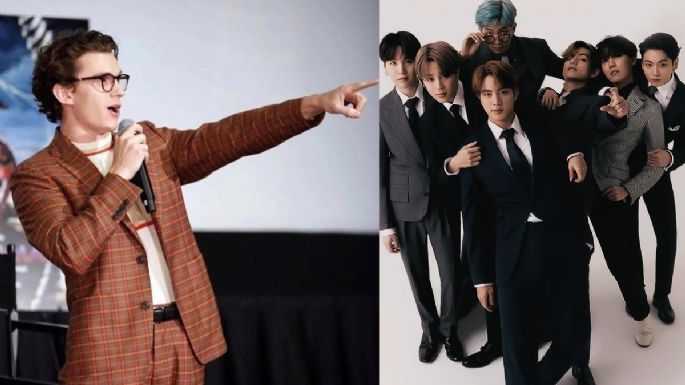 Tom Holland revela que su pasatiempo favorito es ver edits de BTS, y ARMY se emociona