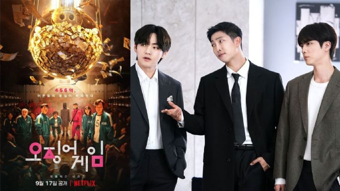 Netflix pide a Jin, V y RM de BTS un crossover en 'El Juego del Calamar'