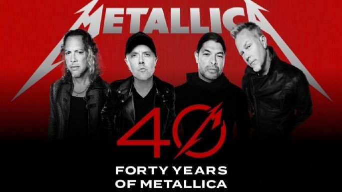 Metallica volverá a transmitir sus conciertos por sus 40 años online, ¿dónde y cuándo verlos?