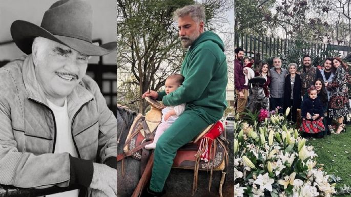 Así pasó la familia de Vicente Fernández su primera Navidad sin el cantante (FOTOS)