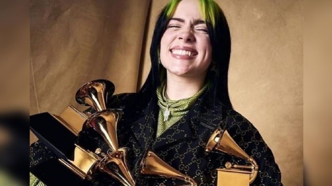 ¿Cuántos Grammys ganó Billie Eilish en 2021?