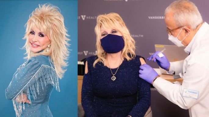 Dolly Parton, la leyenda del country, se vacuna contra el COVID-19 y lo celebra cantando (VIDEO)