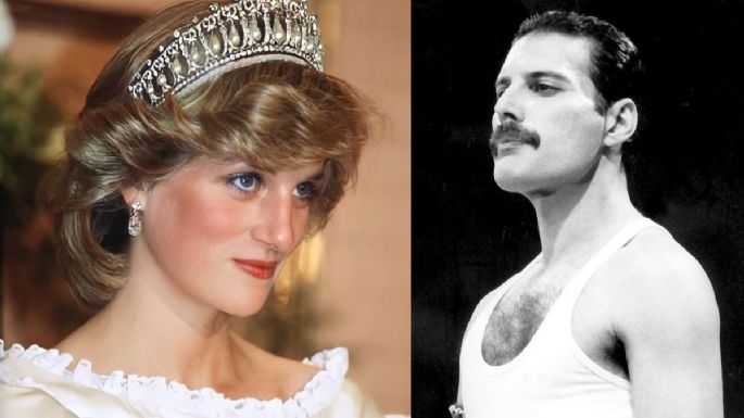 Así fue como Freddie Mercury DISFRAZÓ a la princesa Diana para irse de fiesta