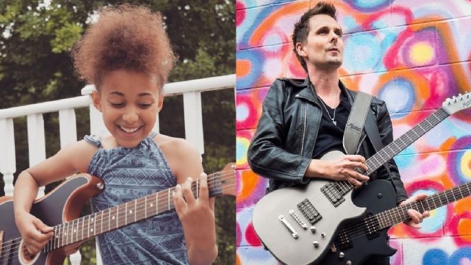 Nandi Bushell recibe INCREÍBLE regalo por parte de Matt Bellamy de Muse (VIDEO)