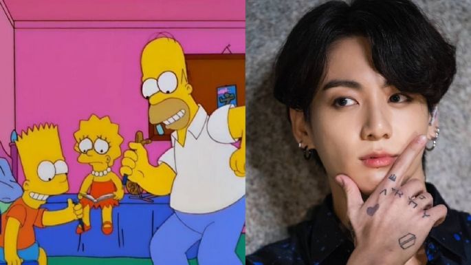 BTS aparece en 'Los Simpson' y no quieren a Jungkook por ser 'demasiado guapo'