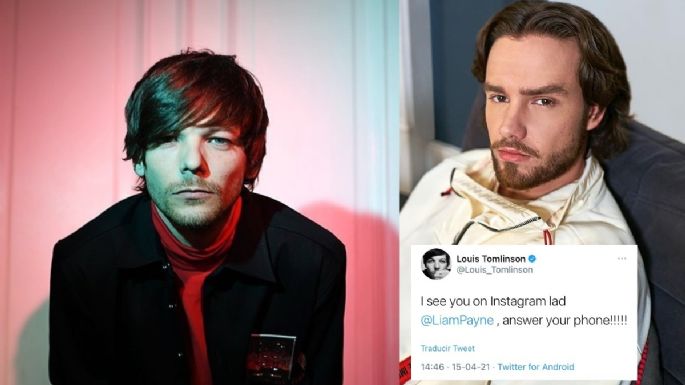 Louis Tomlinson le pide a Liam Payne que le responda el teléfono por Twitter y fans se emocionan