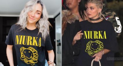 Regina Blandón presume playera de Niurka al estilo de Nirvana