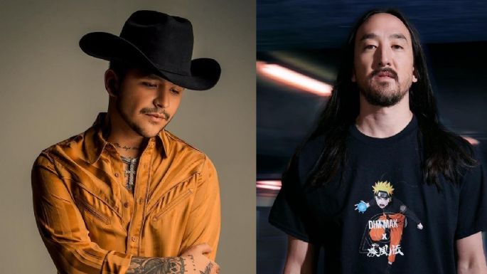 Steve Aoki se declara FAN de Christian Nodal y dice AMAR su música