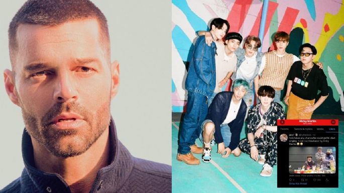 Suga y J-Hope, de BTS, le 'roban' un corazón a Ricky Martin con su interpretación de 'Livin la vida loca'