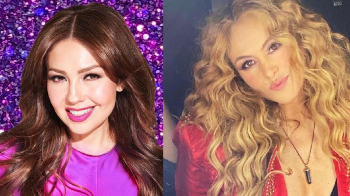 La PELEA entre Thalia y Paulina Rubio que empezó en un concierto de Timbiriche