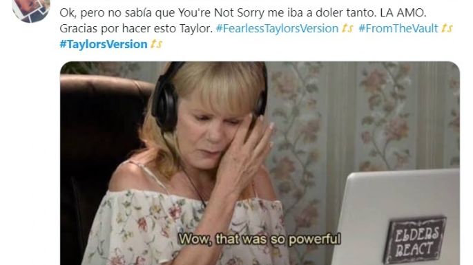 Taylor Swift libera su versión de 'Fearless', y los MEMES llenan las redes con lágrimas