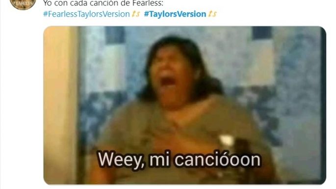 Taylor Swift libera su versión de 'Fearless', y los MEMES llenan las redes con lágrimas