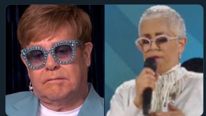 Eugenia León se roba los MEMES al ser comparada con Elton John en La Mañanera