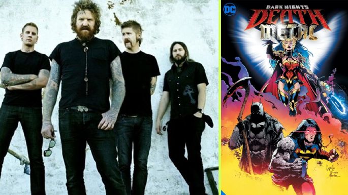 Dark Knights: Death Metal reune a 15 bandas para un disco de DC Comics y Mastodon lanza la primer canción