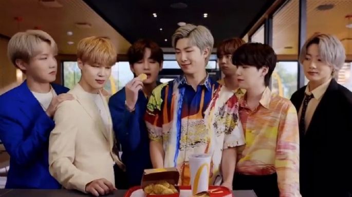 'The BTS Meal' 'pinta' de morado a McDonalds; así se ve el delicioso combo