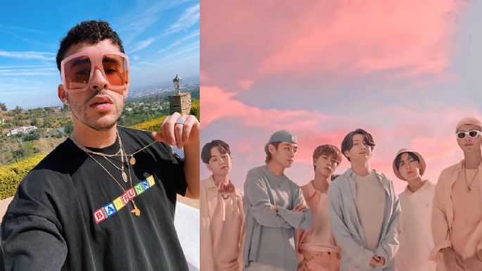 ¿BTS y Bad Bunny? Así sonaría una colaboración entre ellos y es INCREÍBLE