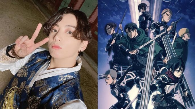 BTS: Jungkook con coleta enamora a ARMY y lo comparan con personaje de 'Attack On Titan' (FOTOS)