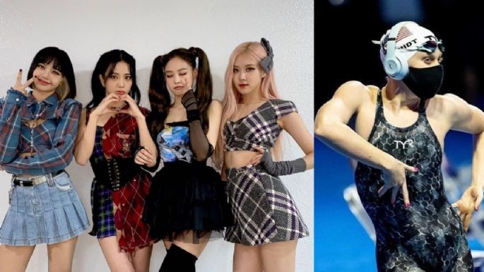 BLACKPINK: Nadadora estadounidense se vuelve VIRAL tras bailar 'As If Your Last' antes de competir (VIDEO)