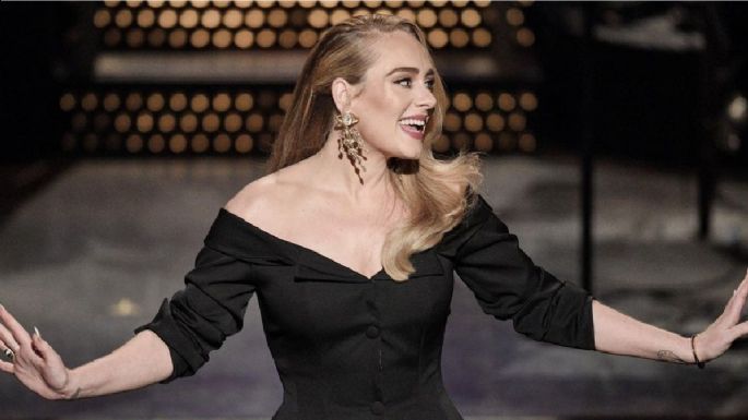 Adele roba suspiros con su apariencia y look en un partido de la NBA (FOTOS)