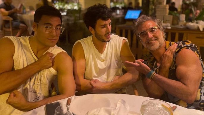 Alejandro Fernández, Carlos Rivera y Sebastián Yatra enseñan músculos y ven quien es el más fuerte (FOTO)