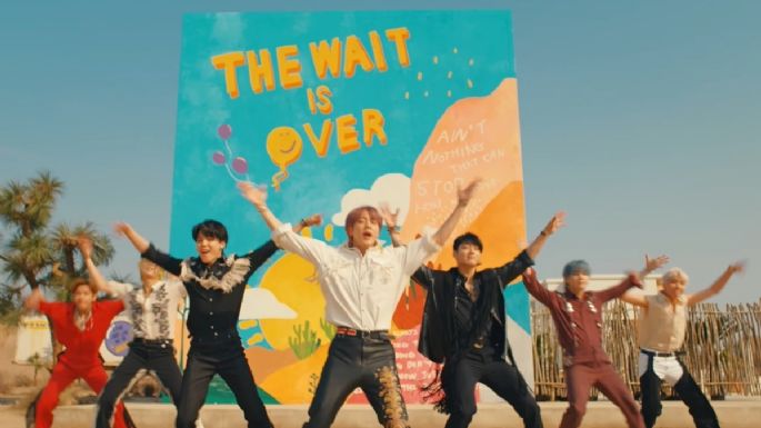 BTS incluye en el video de 'Permission to Dance' la obra de un importante artista mexicano