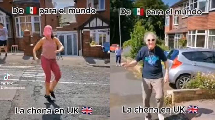 Mexicana pone a BAILAR a los británicos con 'La Chona' de los Tucanes de Tijuana (VIDEO VIRAL)