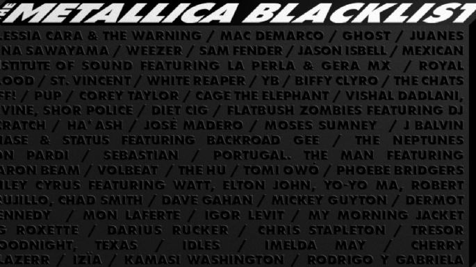 RESEÑA: 'The Metallica Blacklist', J Balvin, Miley Cyrus y más se unen a una celebración ecléctica y arriesgada