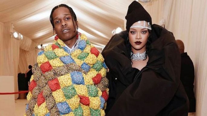 Rihanna y ASAP Rocky enamoran a sus fans con sus icónicos LOOKS en la MET Gala 2021