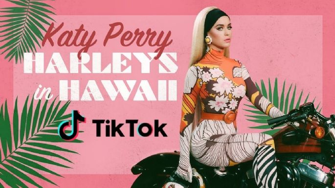 Katy Perry protagoniza un nuevo trend en Tiktok con 'Harleys In Hawaii' y edits de K Pop