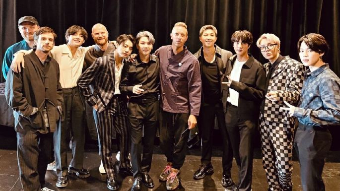 BTS le regaló a Coldplay hanboks modernos para agradecer su colaboración en 'My Universe' (FOTOS)