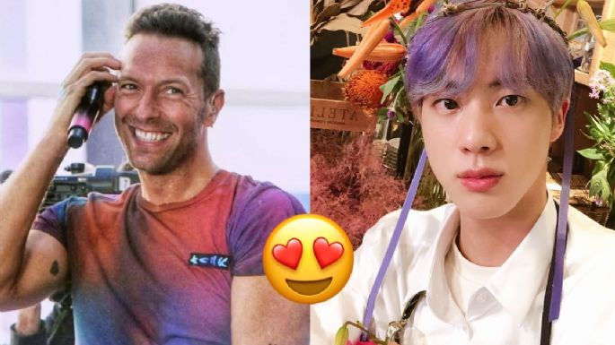 BTS: Chris Martin reconoce a Jin como el 'Worldwide Handsome' con VALIOSO regalo | FOTO