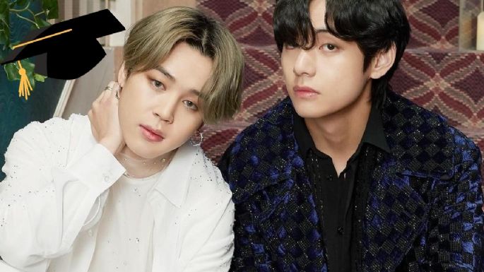 V y Jimin, de BTS, entre los idols de K pop que se graduaron juntos