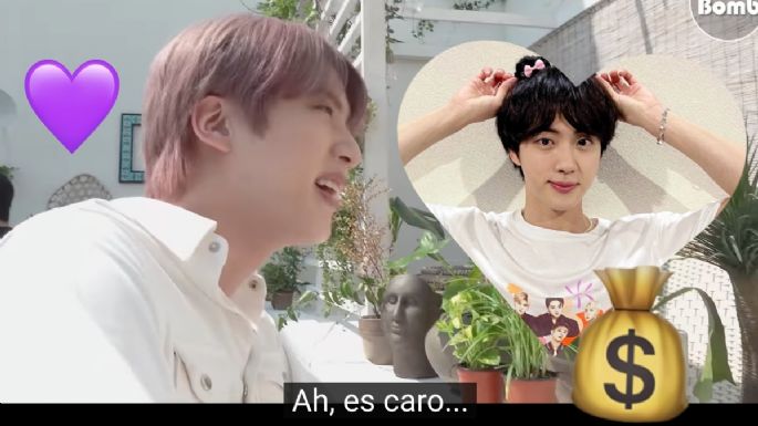 Jin de BTS le pone precio de su rostro de 'Worldwide Handosome' (VIDEO)