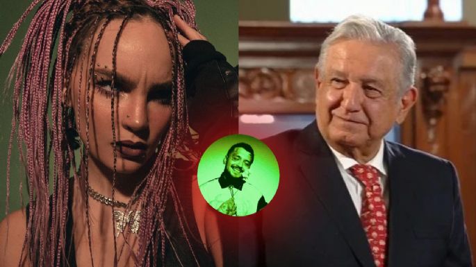 AMLO ante los pies de Belinda: le pedirá PERMISO para invitar a Christian Nodal al Zócalo