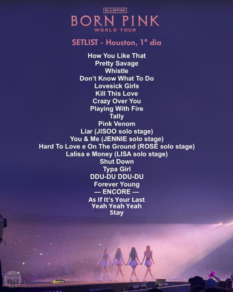 BLACKPINK-setlist-Born-Pink