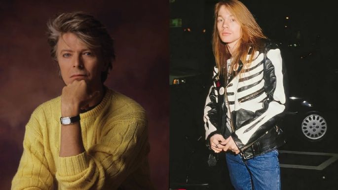 La terrible PELEA que tuvo Axl Rose, de Guns N Roses, con David Bowie