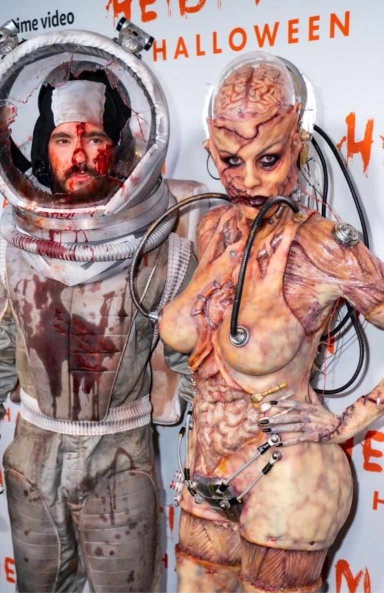 Heidi-Klum-Halloween-Tokio-Hotel-disfraces