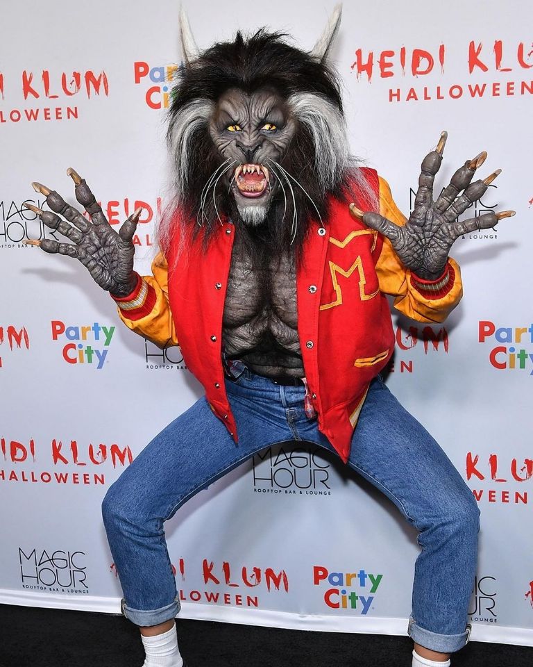 Heidi-Klum-Halloween-Tokio-Hotel-disfraces