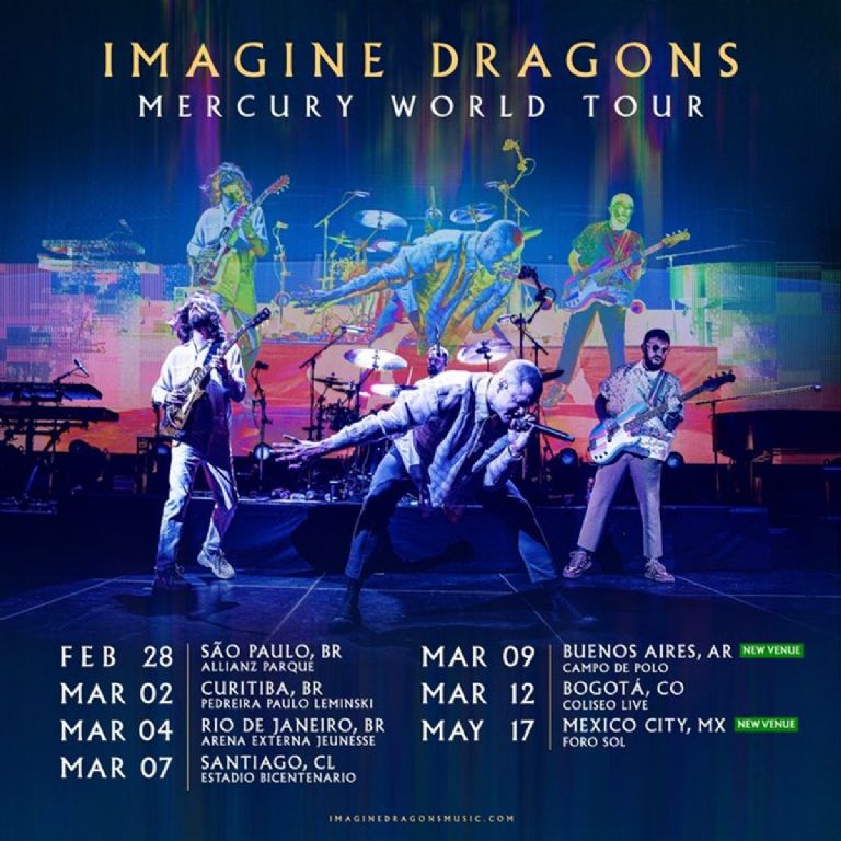 Imagine Dragon ha cambiado las fechas de su concierto en la CDMX, esto es lo que debes de saber de la venta de los boletos
