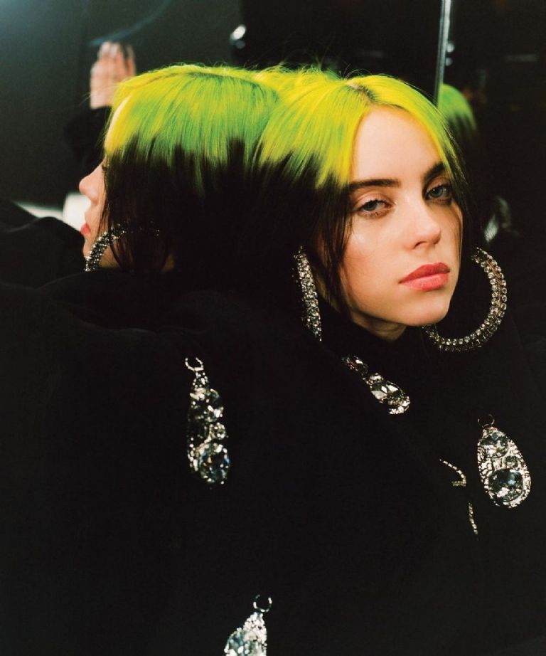 Billie Eilish es muy recordada con su cabello verde y estas fotos demuestran lo bella y guapa que es